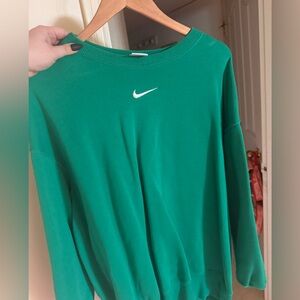 Green Nike Crew